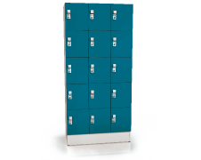 Premium lockers with fifteen lockable boxes ALFORT AD 1920 x 900 x 520